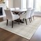 Homeroots 3' X 5' Ivory Beige And Brown Plaid Washable Indoor Outdoor Area Rug 597111 - alternate 5