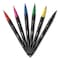 Bic Intensity Fineliner Dual Tip Felt Pen, Stick, Fine 0.7 mm Bullet, Assorted Colors, 6PK FPINDP61-AST - alternate 3