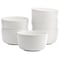 Studio 3B Mio 6 Piece 5.5 Inch Round Stoneware Bowl Set in Sea Salt 133119.01 - alternate 1