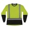 Ergodyne Hi-Vis Shirt, S, Lime, Long Sleeve 22332 - alternate 6