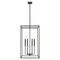 Z-Lite Gaultier Matte Black+Modern Gold 6 Light Chandelier 6100-32MB - alternate 7