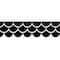 Creative Teaching Press Black Scallops EZ Border, 48 Feet Per Pack, 3PK 10674 - alternate 2