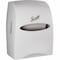Scott Essential Manual Hard Roll Towel Dispenser (46254), White, 12.63" x 16.13" x 10.2" (Qty 1) 46254 - alternate 1