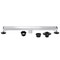 Kingston Brass 28-Inch Stainless Steel Linear Shower Drain with Reversible Tile Insert and Flat Grate BSFK2821 - alternate 1