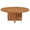 Homeroots 70" Natural Rounded Solid Wood Dining Table 488703 - alternate 5