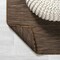 Jonathan Y Ethan Modern Flatweave Solid Brown 2 ft. x 8 ft. Indoor/Outdoor Runner Rug TSN100D-28 - alternate 4