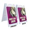 Signmission Hair And Nail Salon, A-Frame & 2 Decals Installed, Heavy-Duty Plastic Frame SBHD-D-2436-30383 - alternate 4