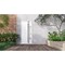 Vdomdoors Steel Door Deux 1713 White Enamel Stainless Inserts Single Modern Painted-W36xH80-Left Inswing DEUX1713EXD-BEM-W36 x H80-Left-hand Inswing - alternate 5