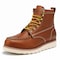 Handpoint Mens 6 in Soft Toe Work Boots-Water Resistant Full Grain Leather Safety Boots, EH Rated, 7.5 HVB806-EE-7.5 - alternate 1