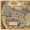 Homeroots Vintage 1598 Map Of The Americas Unframed Print Wall Art 391931 - alternate 4