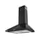 Wrightmaster 24 in. Convertible Wall Mounted Range Hood in Black with 3-Speed Extraction ZR-B60206P - alternate 1