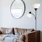 Newhouse Lighting 71in Torchiere William Standing Floor Lamp, Two-in-One Reading Light for Bedroom/Living Room, Black NHFL-WI-BK - alternate 4