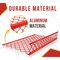 Mytee Products 48 inx30 in (Drop) Red-Coated Aluminum Mesh Brick Guard Corner Protector, 20PK ACP-BG4830-Rx20 - alternate 8