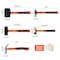 Av Steel Mallet Hammer Set with Work Glove, 5pcs AV-150200 - alternate 3