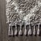 Jonathan Y Mercer Shag Plush Tassel Moroccan Tribal Geometric Trellis Gray/Ivory 5 ft. x 8 ft. Area Rug MCR102C-5 - alternate 6