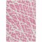 Homeroots 9' X 12' Pink and Ivory Abstract Washable Non Skid Indoor Outdoor Area Rug 559305 - alternate 4