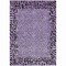 Homeroots 3' X 5' Purple Animal Print Washable Indoor Outdoor Area Rug 607662 - alternate 8