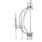 Jonathan Y Laura 23" Crystal/Metal LED Chandelier, Chrome JYL7402A - alternate 11