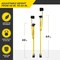 Toolpro Adjustable Stilts Magnesium, 48in to 64in With Soft Straps TP04867 - alternate 3