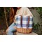Picnic Time Family Of Brands Coronado Canvas and Willow Basket Tote, Blue & White with Beige Accents 203-00-301-000-0 - alternate 3
