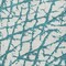 Homeroots 8' X 10' Teal Blue And Ivory Abstract Washable Indoor Outdoor Area Rug 614392 - alternate 6