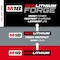 Milwaukee Tool Cordless Battery, 12 Ah, Li-Ion, 18V DC 48-11-1814 - alternate 9