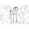 Mepra Italia Flatware Set - 43 Pieces - Ice 104122043 - alternate 2