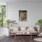 Trademark Fine Art Outdoor Canvas Art David Stribbling Leopard Portrait 2 Wall Art for Patios, or Gardens GRL01556-OC2432WR - alternate 3