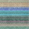 Homeroots 3' X 5' Sage Teal Blue And Tan Striped Washable Indoor Outdoor Area Rug 614827 - alternate 6