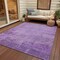 Homeroots 9' X 12' Lavender And Plum Abstract Washable Indoor Outdoor Area Rug 616242 - alternate 4
