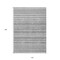 Homeroots 10' X 14' Gray Silver And Charcoal Striped Washable Indoor Outdoor Area Rug 577786 - alternate 5