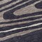 Homeroots 8' Black Taupe And Beige Round Faux Bois Washable Indoor Outdoor Area Rug 614475 - alternate 6