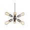 Jonathan Y Jobs 17.5" Sputnik Metal LED Chandelier, Nickel JYL9524A - alternate 1