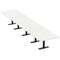 Skutchi Designs 20ft Conference Table W/ Power Unit | 20 Person Modular Rectangular Meeting Table | Harmony Series HAR-REC-48x240-T.BK-W960-NA - alternate 1
