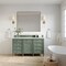 James Martin Vanities Brittany 60'' S Vanity, Smokey Celadon w/ Jasmine Pearl Top w/FreePower Wireless Charger 650-V60S-SC-FEJP - alternate 6
