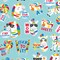 Eureka Fruit Zebras Fruit Punch Scented Stickers, 80-Piece Set, 6PK 650335 - alternate 2