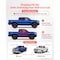 Vevor Running Boards Nerf Bar Side Step 6 in for 15-25 Chevy Colorado Crew Cab TB-SS-008 - alternate 3