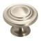 Amerock Inspirations 1-5/16 inch (33mm) Diameter Satin Nickel Cabinet Knob, 25PK 25VMP1586G10 - alternate 1