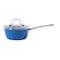 Sur La Table Kitchen Essentials Cool Commune 10 Piece Nonstick Aluminum Cookware Set in Marine 750123113M - alternate 7