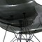 Leisuremod Bristol 5-Piece Modern Dining Set: Round MDF Table & 4 Eiffel Plastic Chairs with Chrome Legs, 5PK BTBL-35BL-CR19TBL4 - alternate 6