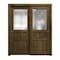 Sartodoors Sliding Closet Bypass Doors 48 x 80 inches, Ego 5011 Marble Oak, Rails Hardware Set, Wood Solid B EGO5011DBD-DMR-48 - alternate 1