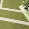 Homeroots 8' X 10' Green And Ivory Indoor Outdoor Area Rug 545512 - alternate 5
