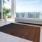 Homeroots 3' X 5' Orange And Charcoal Abstract Washable Indoor Outdoor Area Rug 588966 - alternate 5