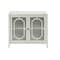 Homeroots 34in White Sideboard with Two Glass Doors 286455 - alternate 3