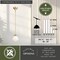 Vaxcel Huntley LED Compatible Gold Brass Farmhouse Mini Pendant Ceiling Light White Schoolhouse Glass P0402 - alternate 5