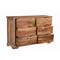 Homeroots Three Piece Brown Solid Wood Bedroom Set 554224 - alternate 6