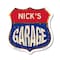 Signmission Nick's Garage, 18 Inch X 18 Inch, Plastic Sign SHI-P-18-383-NICK - alternate 1