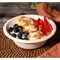 Kitch 24/7 Disposables White Compostable Classic Molded Fiber Bowl, 12 Ounce, 1000PK KC-12B-NPAW - alternate 2