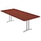 Correll Rectangle Modern Design Conference Table, 96 in W, Particleboard Top, Cherry CC4296R-21-14-21 - alternate 1