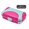 Lockermate By Bostitch Hard Pencil Case, Durable Plastic Pencil Box, Kid-Friendly Design, Pink & Blue 91160-PB21-DM - alternate 3